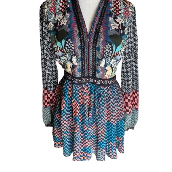 Anthropologie Bhanuni by Jyoti Onyx Top - Size - Picture 4 of 8